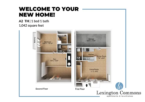 Floor plan A2 Town House