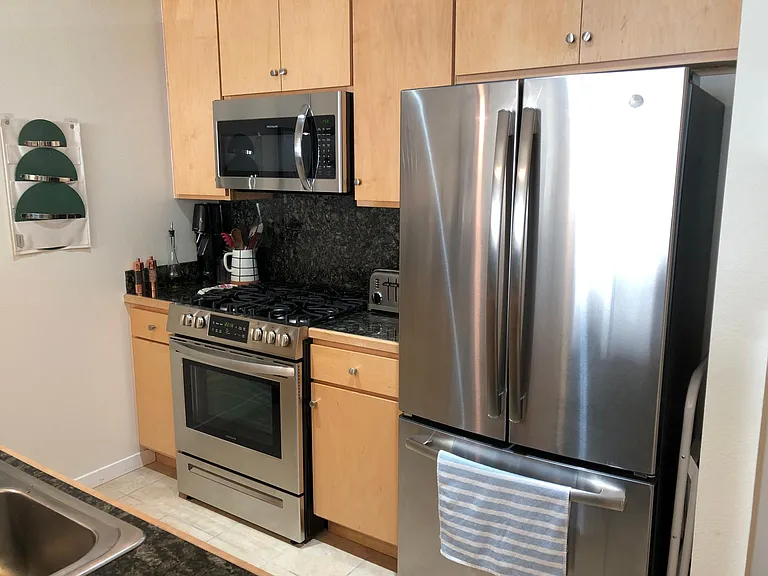 New stainless appliances