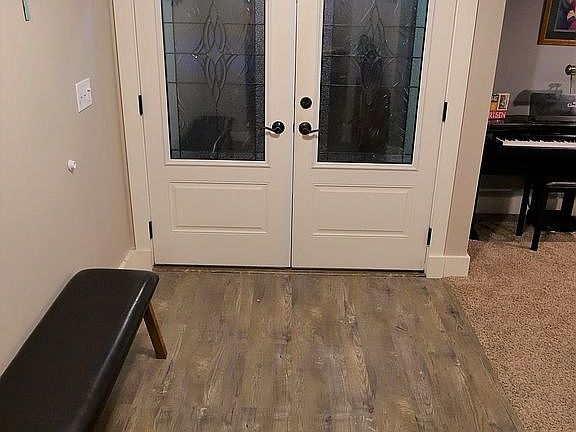 Double Door entry way. 