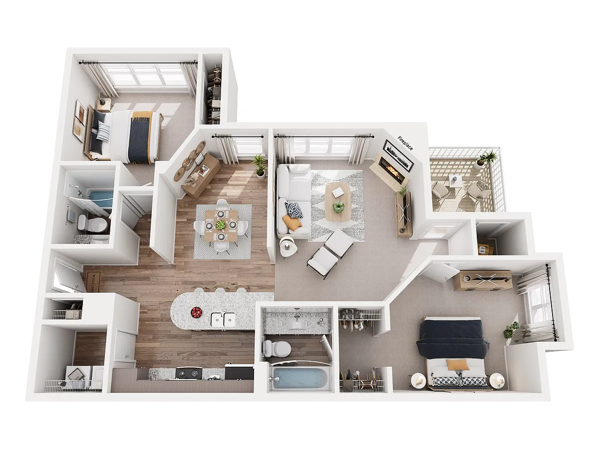 Floor plan B1