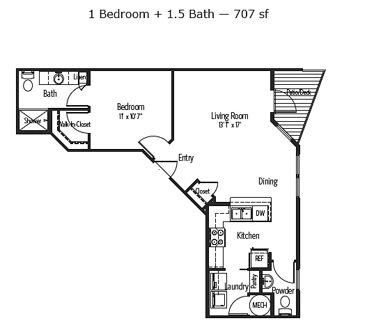 Floor plan Boiler