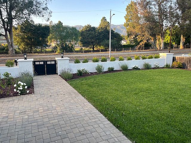 Front walkway