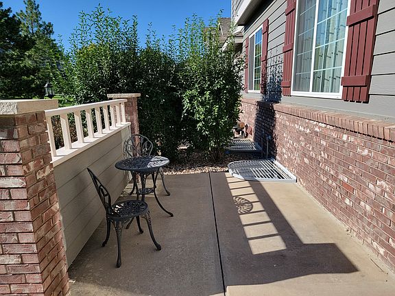 Front patio.