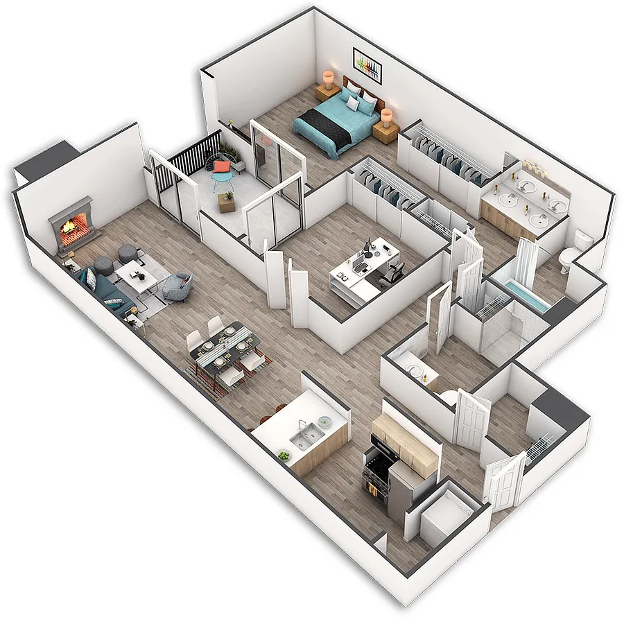 Floor plan Pacific Platinum