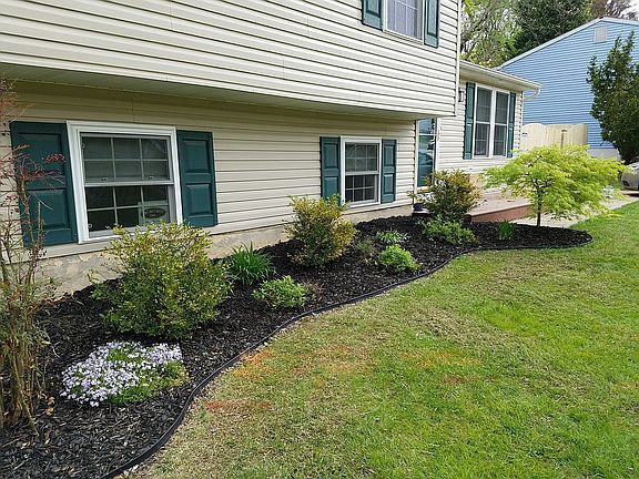 Well Maintained Flowerbeds