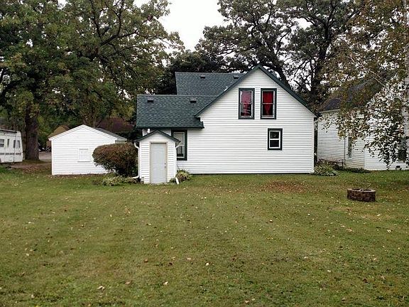 Rear of Home with fire pit