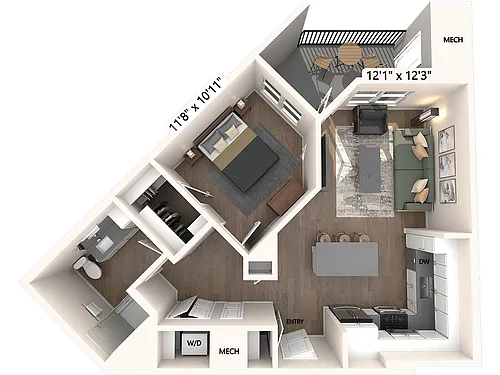 Floor plan AM12c-Upgrade