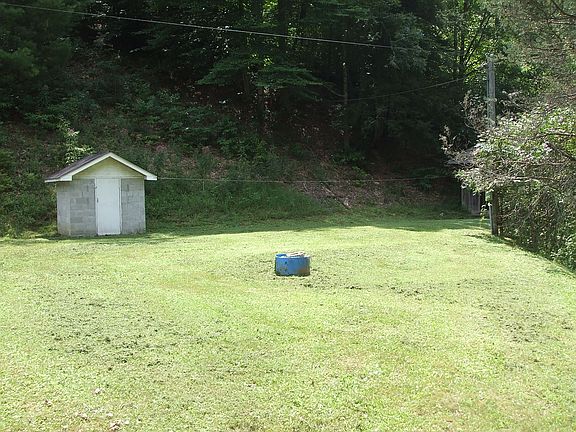 Back Yard with Pump House