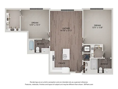 Floor plan F031