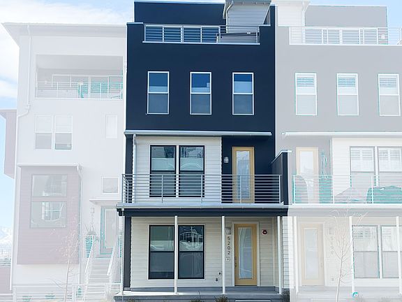 Major League with Roof Deck Elevation Sky Terrace Collection by Sego Homes