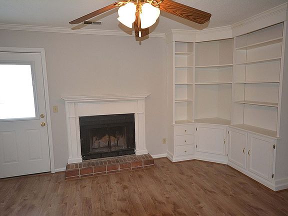 New door, built in,fireplace
