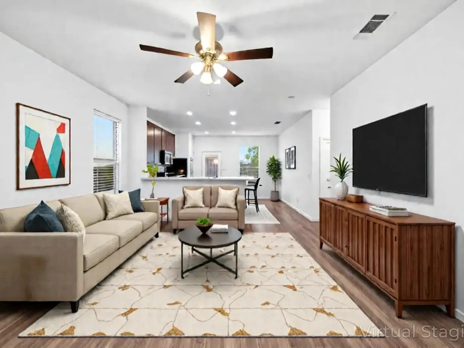 3 bed, 2.0 bath, 1268 sqft, $2,100 — Photo 3