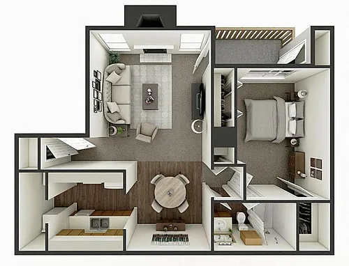 Floor plan The Aspen