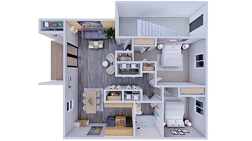 Floor plan TT - 2B | Phase 2