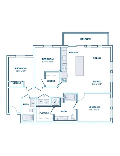Floor plan C02