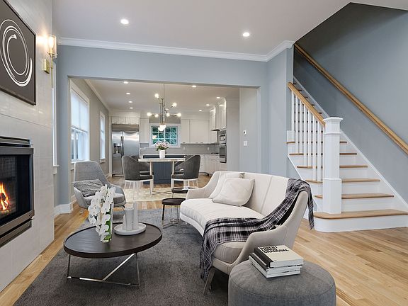 Living Room with Fireplace