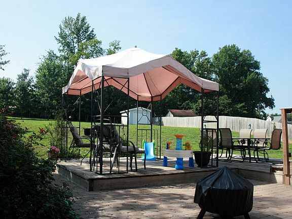 Relax under the gazebo