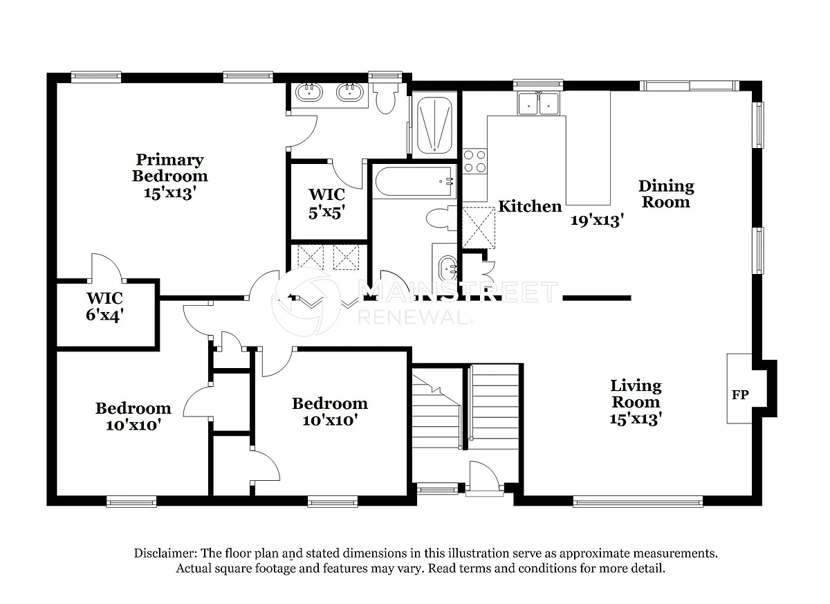 Floor Plan - 214 Lacy Ln