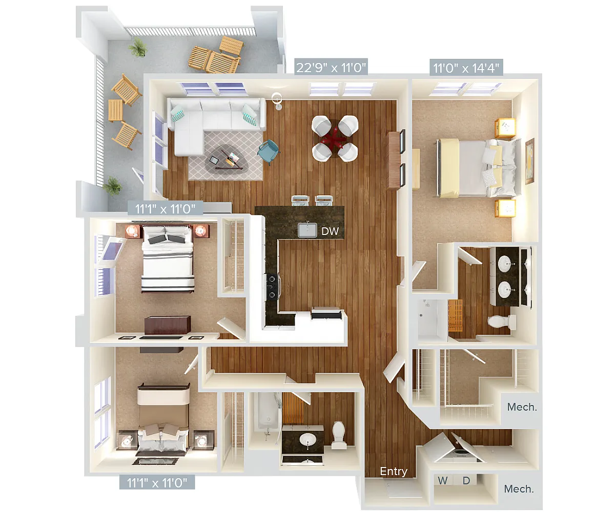 Floor plan C2-1-1394