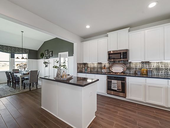Kitchen with spacious island