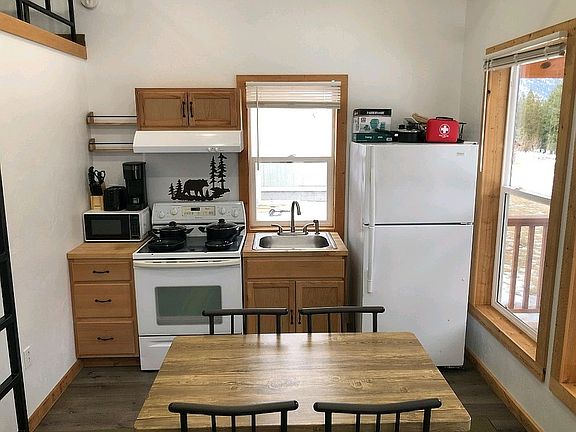 Kitchen in cabin