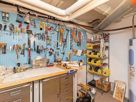 Shop in the mechanical room!