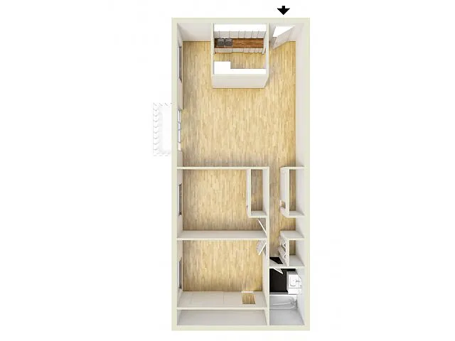 Floor plan Two Bedroom