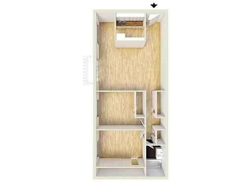 Floor plan Two Bedroom