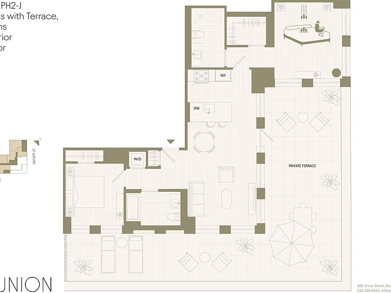 655 Union St #Penthouse 2J — Photo 2