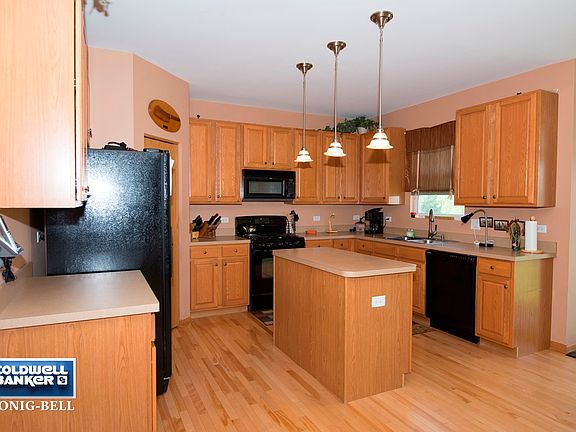Large kitchen with island and pantry
