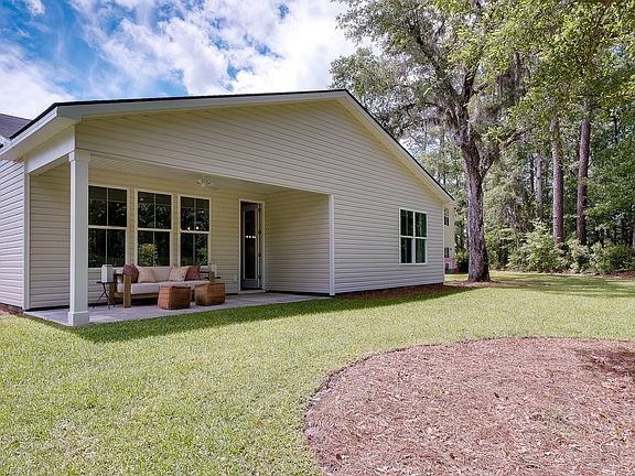 Large backyard
