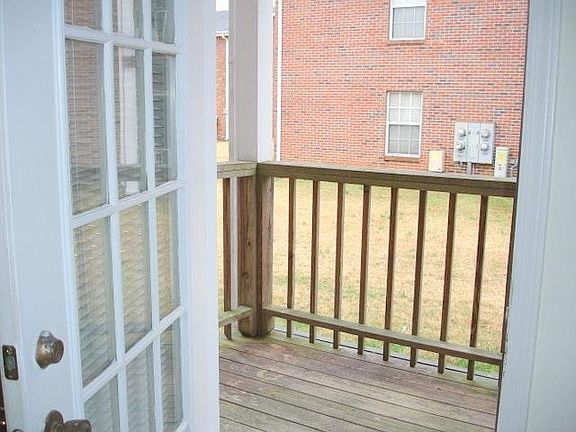 Balcony outside living room