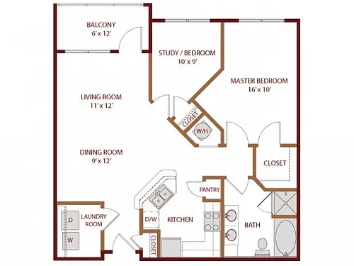 Floor plan Vital