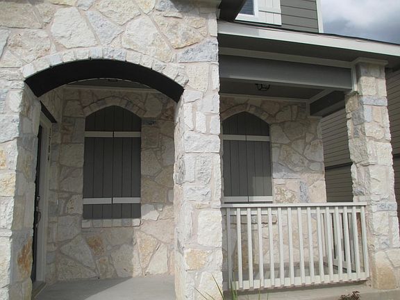 Covered front porch.