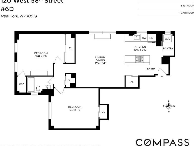120 W 58th St #6D — Photo 2