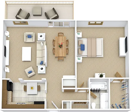 Floor plan Staratton
