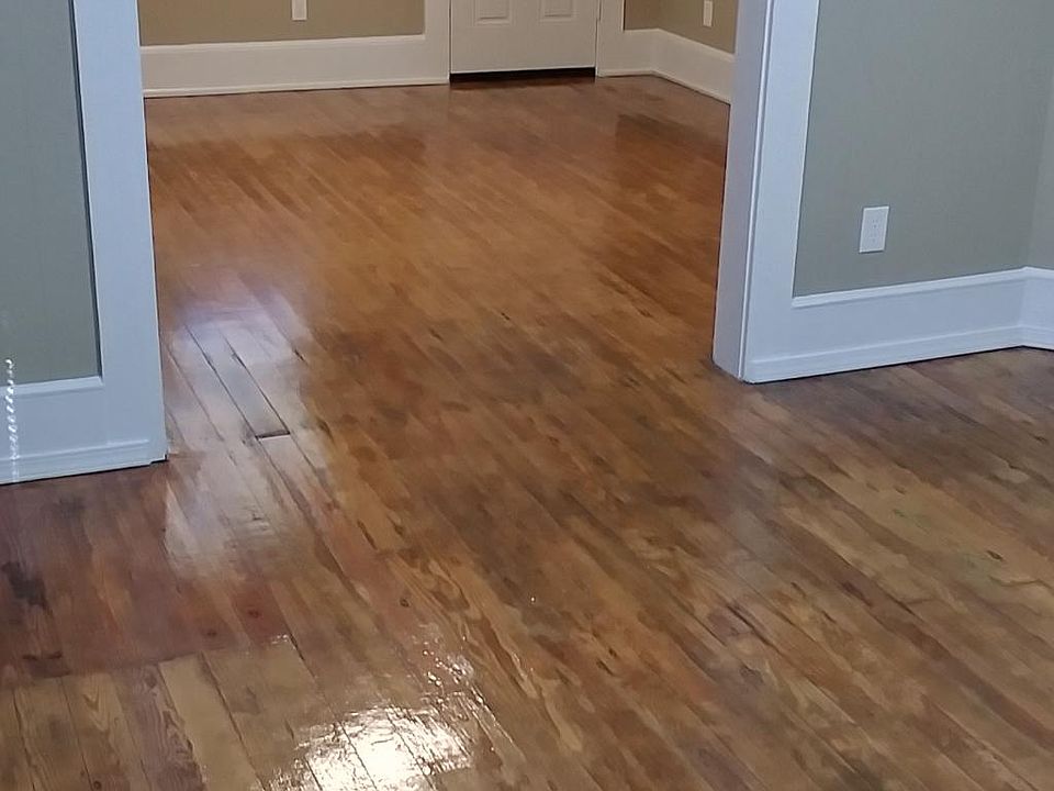 Dining room and living room, front door