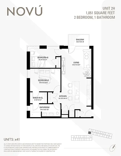 Floor plan 2H