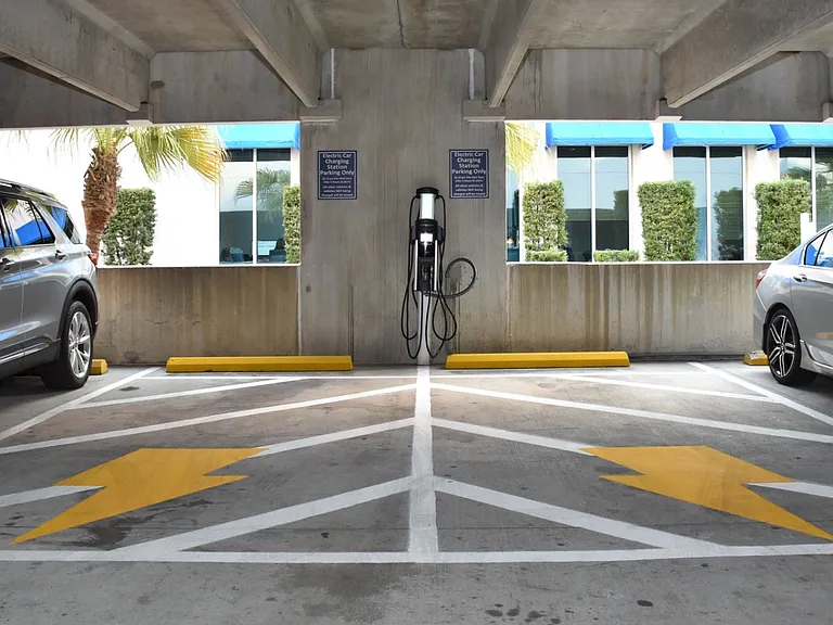 EV Charging station available