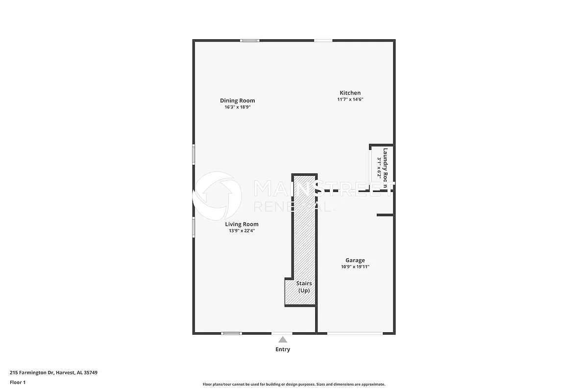 Floor Plan - 215 Farmington Dr