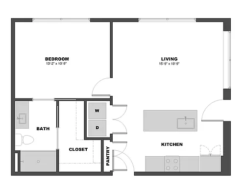 Floor plan A1-B