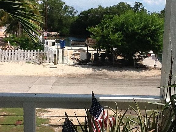 View from deck
