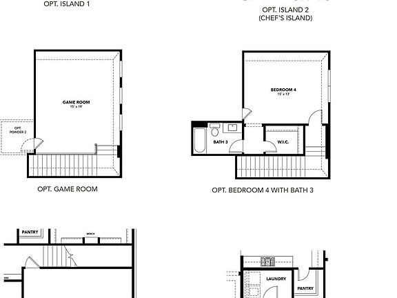 Tulane Floor Plan Options