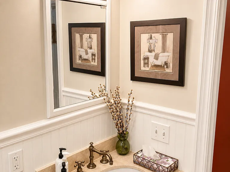 Second Bathroom Vanity