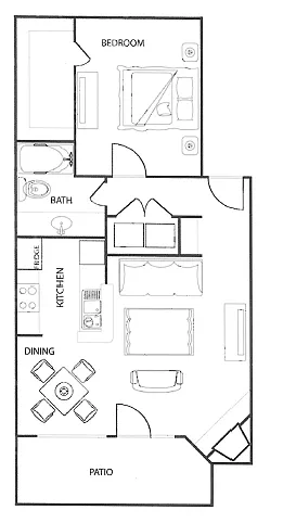 Floor plan The Pine Standard