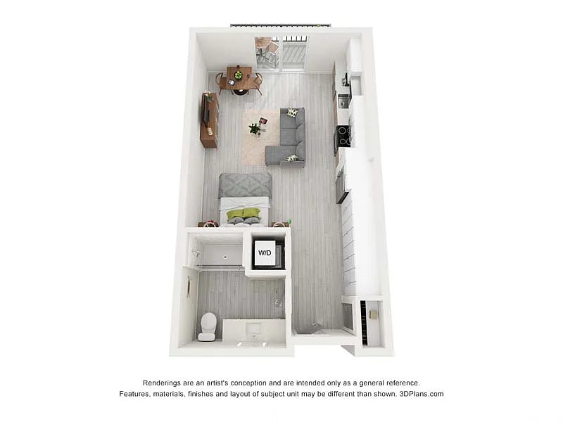 Floor plan Studio