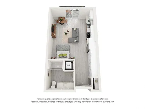 Floor plan Studio