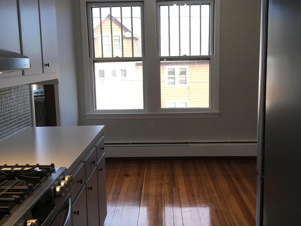 New lighting and large windows