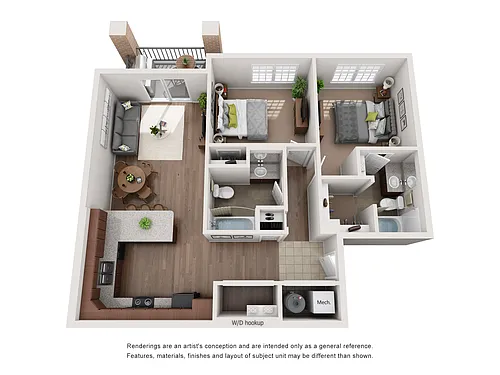 Floor plan Westlake