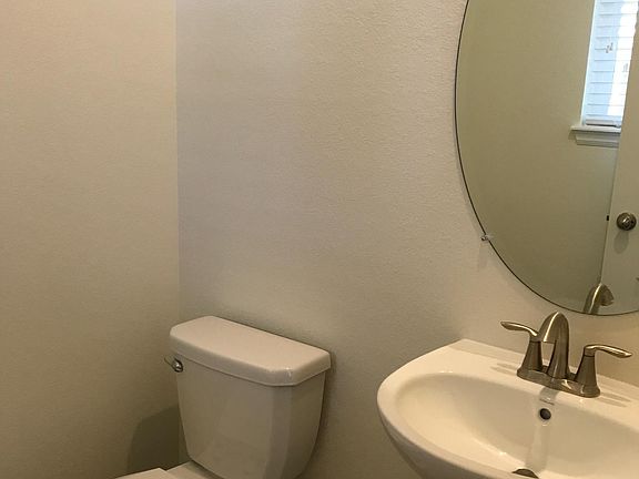 Half bath in the first floor